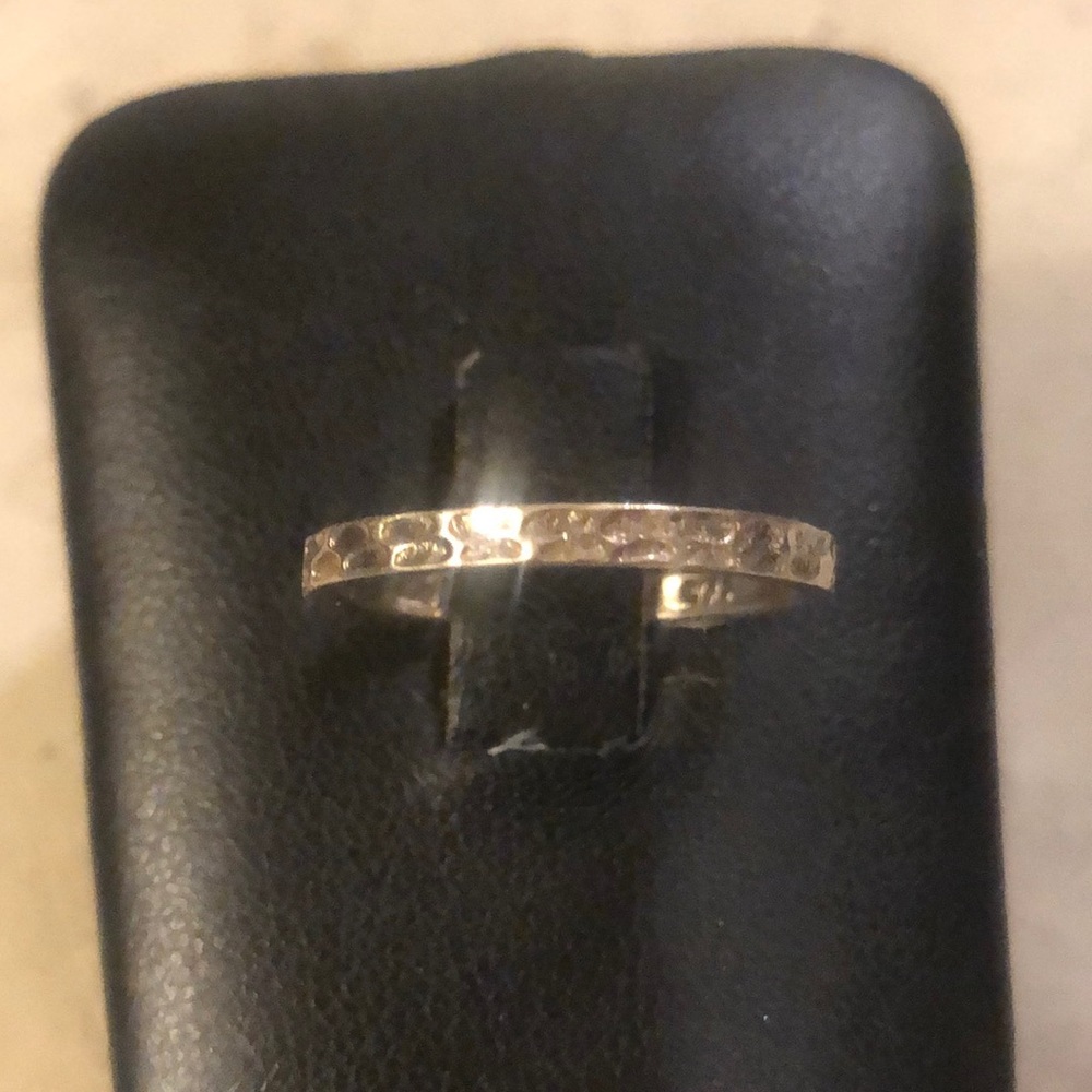 Silpada Hammered Stackable Ring - image 1